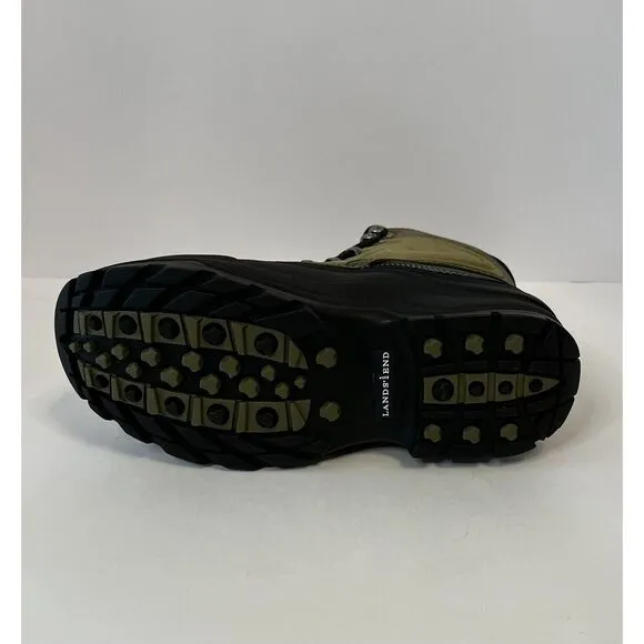 Land's End Thinsulate Ultra Insulation 400Gram‎ Lace up boots Fern Green US 8.5D