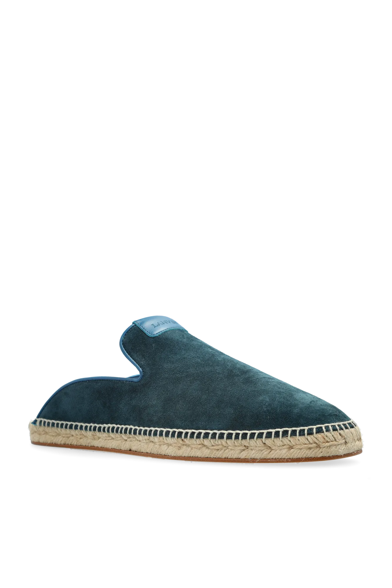 Lanvin Suede Slides