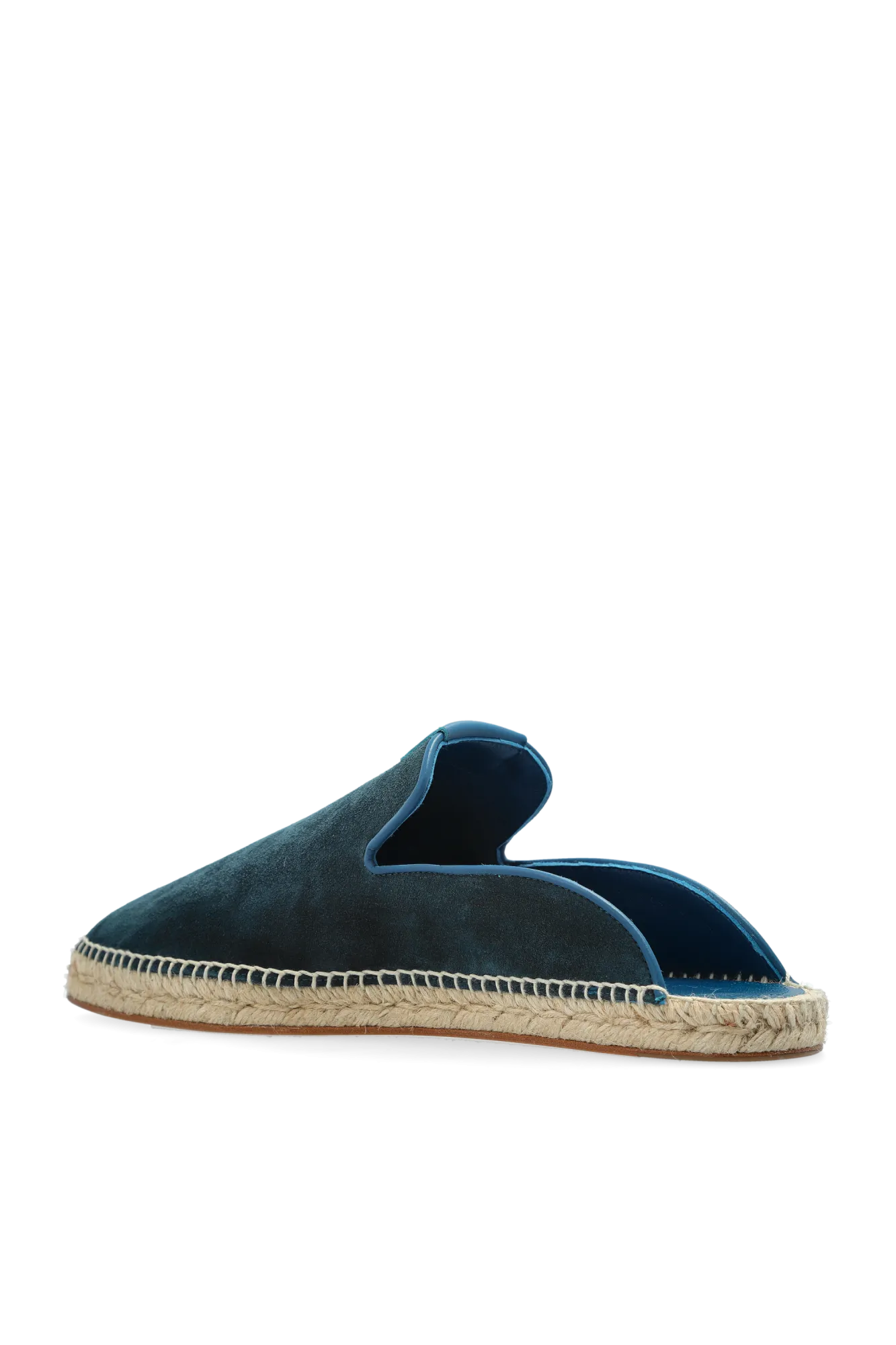 Lanvin Suede Slides