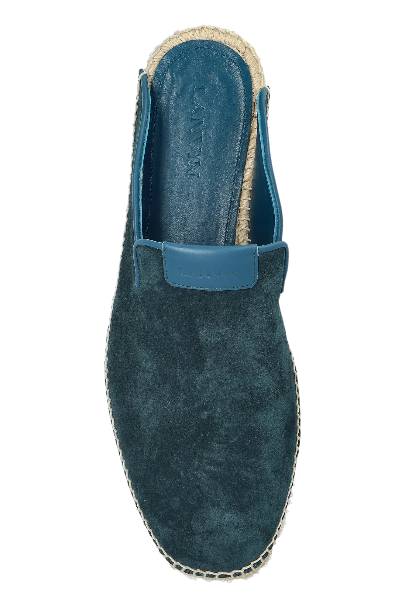 Lanvin Suede Slides