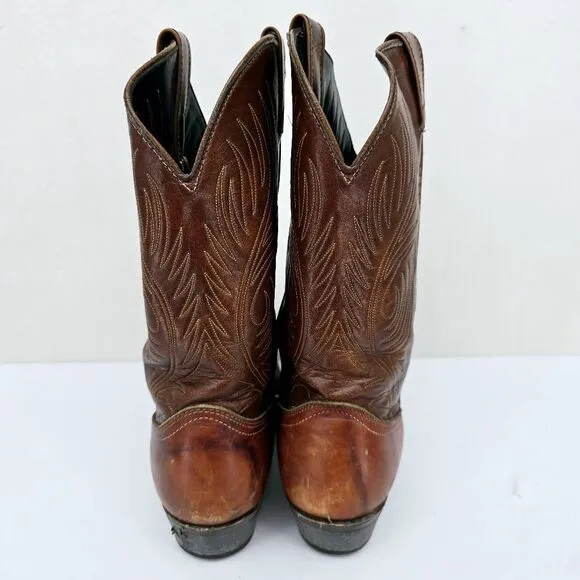 Laredo Men's Western Cowboy Boots Brown 9.5