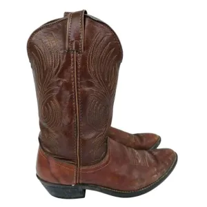 Laredo Men's Western Cowboy Boots Brown 9.5