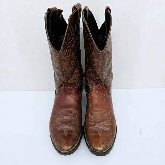 Laredo Men's Western Cowboy Boots Brown 9.5