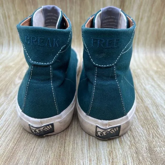 Last Resort AB VM001 Men's Size 11 Skateboarding Shoes Sneakers Green White‎