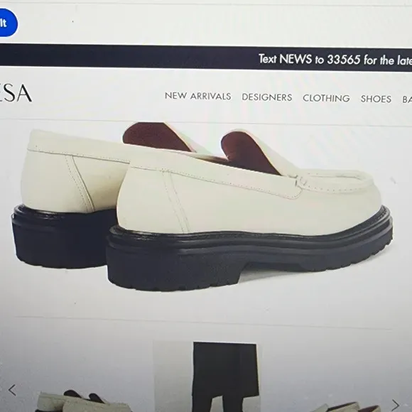 Legrès white calf leather Italian loafers 11