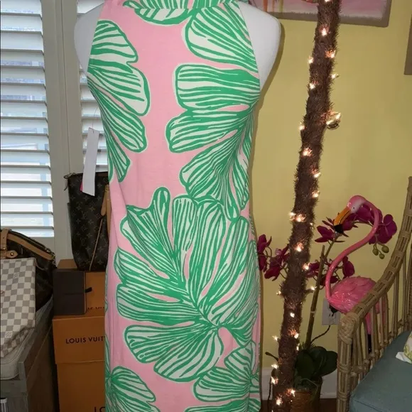 Lilly Pulitzer NWT Ross Shift Dress Who Let The Fronds Out Size XXS
