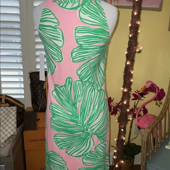 Lilly Pulitzer NWT Ross Shift Dress Who Let The Fronds Out Size XXS
