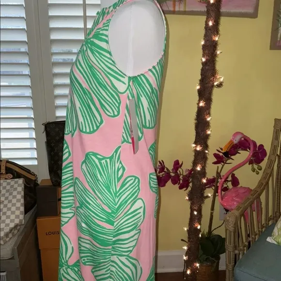 Lilly Pulitzer NWT Ross Shift Dress Who Let The Fronds Out Size XXS