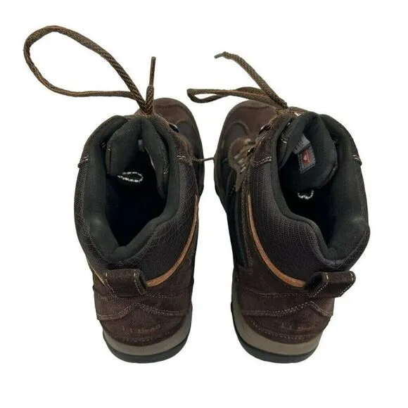 L.L. Bean Mens Tek 2.5 Primasoft Hiking Boots Brown Lace Up Insulated 10.5 M