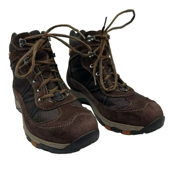 L.L. Bean Mens Tek 2.5 Primasoft Hiking Boots Brown Lace Up Insulated 10.5 M