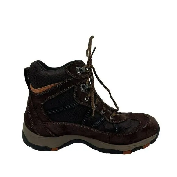 L.L. Bean Mens Tek 2.5 Primasoft Hiking Boots Brown Lace Up Insulated 10.5 M