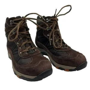 L.L. Bean Mens Tek 2.5 Primasoft Hiking Boots Brown Lace Up Insulated 10.5 M