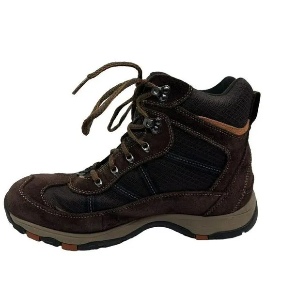 L.L. Bean Mens Tek 2.5 Primasoft Hiking Boots Brown Lace Up Insulated 10.5 M