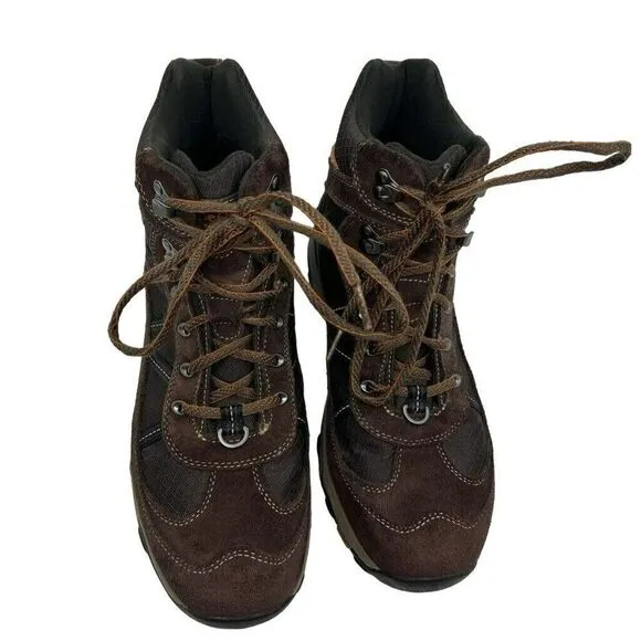 L.L. Bean Mens Tek 2.5 Primasoft Hiking Boots Brown Lace Up Insulated 10.5 M