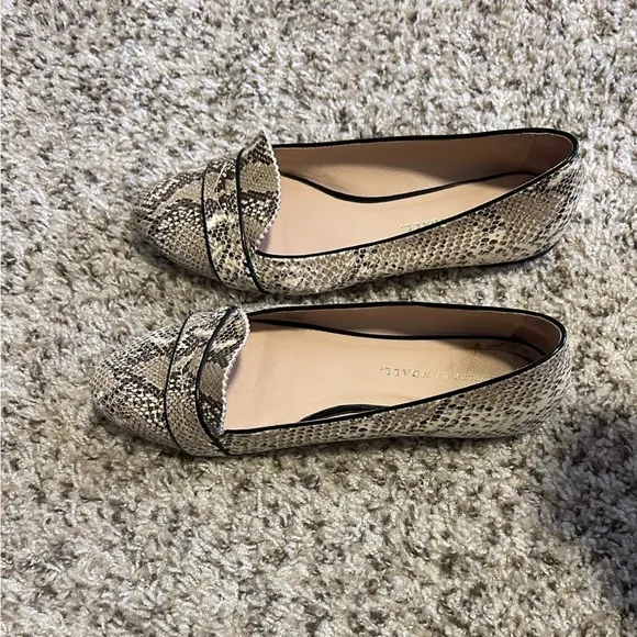 LOEFFLER RANDALL Women’s Babette Casual Loafers Natural Leather Us Size …