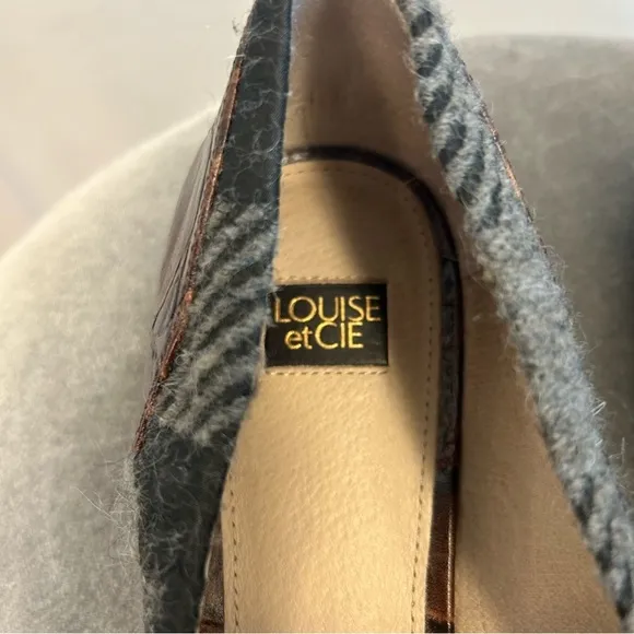Louise et Cie Leather Loafers Everland Fudge Mutli Sz 9