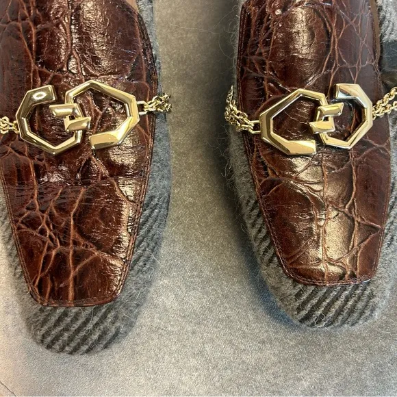Louise et Cie Leather Loafers Everland Fudge Mutli Sz 9