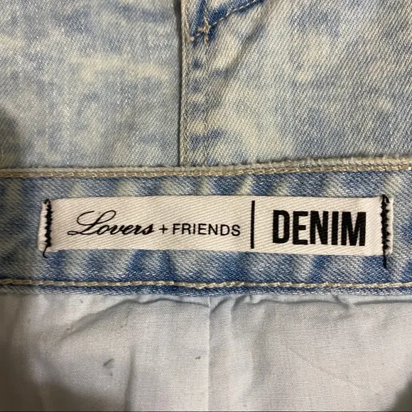 Lovers   Friends Miles Denim Distressed Pencil Skirt (27)
