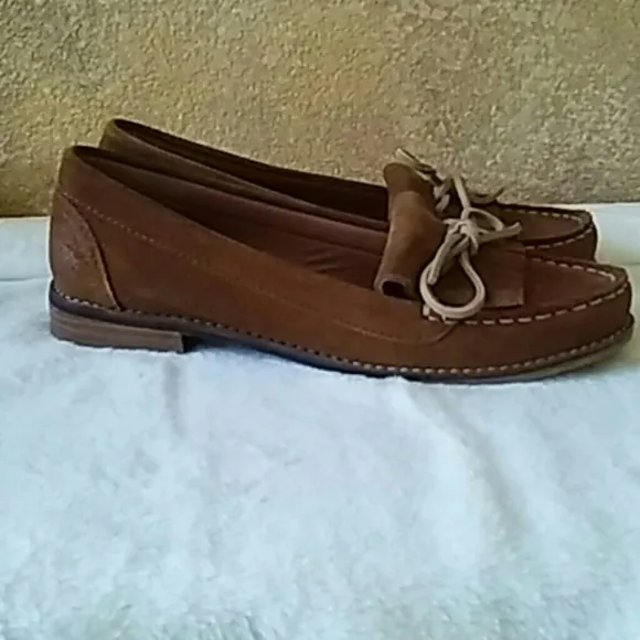Lucky Brand Suede Boat Shoes Sz 10 NWOB 🌸