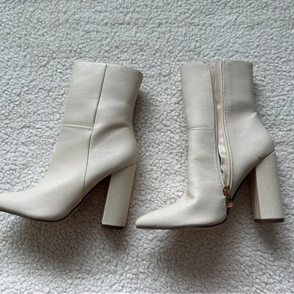 Lulus Women's Dawson Pointed-Toe Mid Calf Boots size 5.5