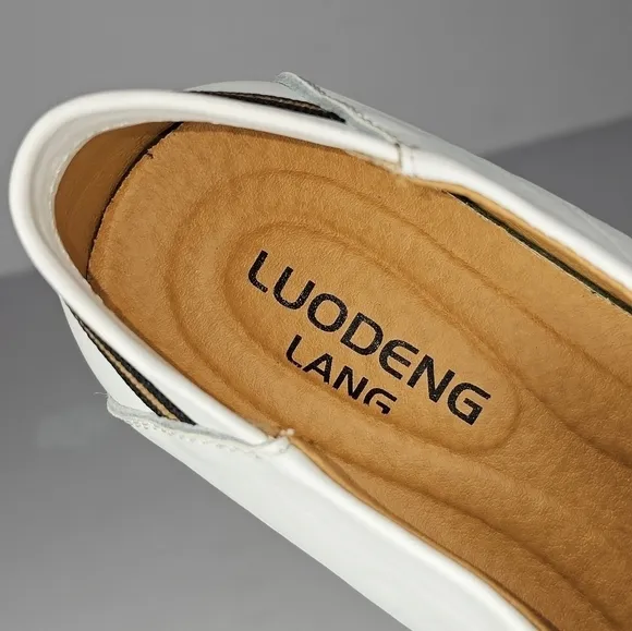 LUODENGLANG Casual Slip On Loafers, Women's Size 245/8US NWOT