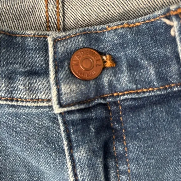 Madewell | frayed edge | cropped | denim | 29