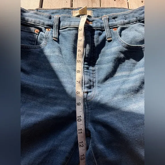 Madewell | frayed edge | cropped | denim | 29
