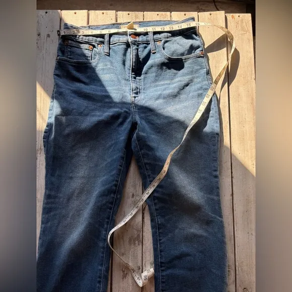 Madewell | frayed edge | cropped | denim | 29