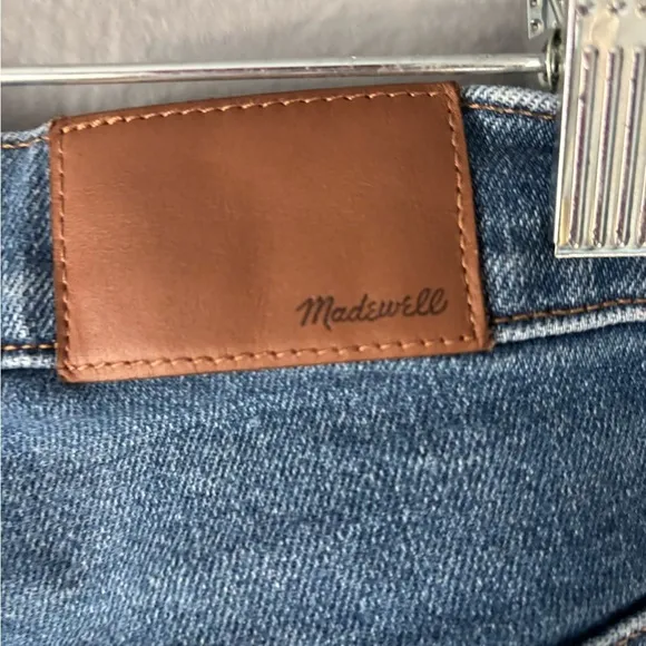 Madewell | frayed edge | cropped | denim | 29