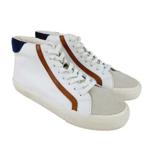 Madewell SZ 8 Sidewalk High-Top Sneakers In Colorblock Leather