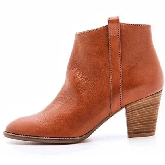 Madewell |Tan Leather Billy Boots size 9.5