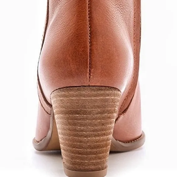 Madewell |Tan Leather Billy Boots size 9.5