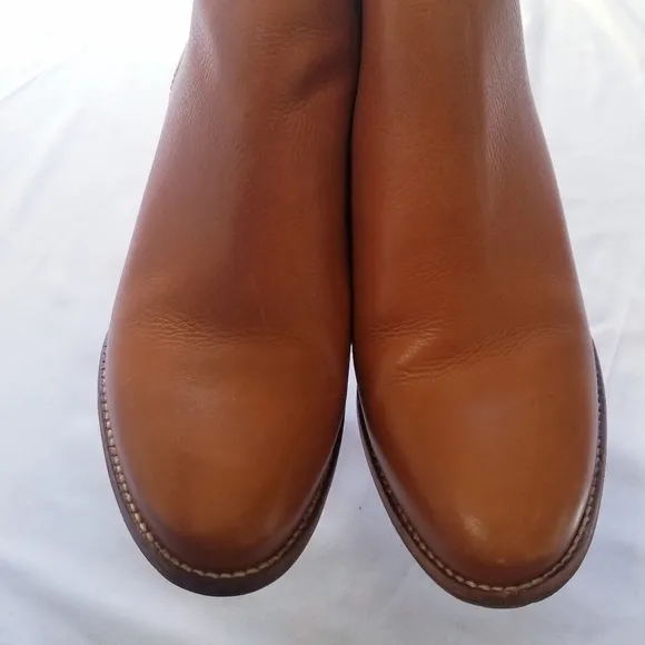 Madewell |Tan Leather Billy Boots size 9.5