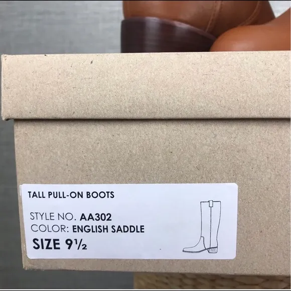 Madewell The Allie Boot In English Saddle Size 9.5