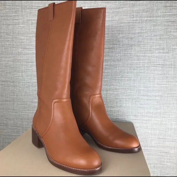 Madewell The Allie Boot In English Saddle Size 9.5