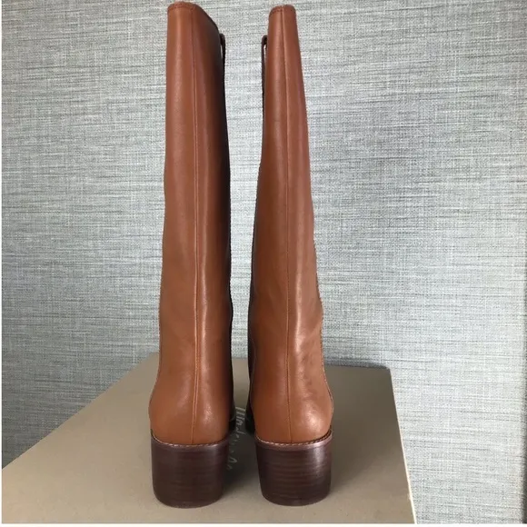 Madewell The Allie Boot In English Saddle Size 9.5