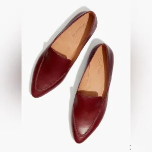Madewell The Frances Skimmer in Leather, Size 6.5