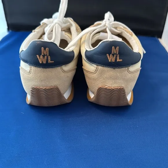 Madewell women’s Beige and Brown Sneakers NEW