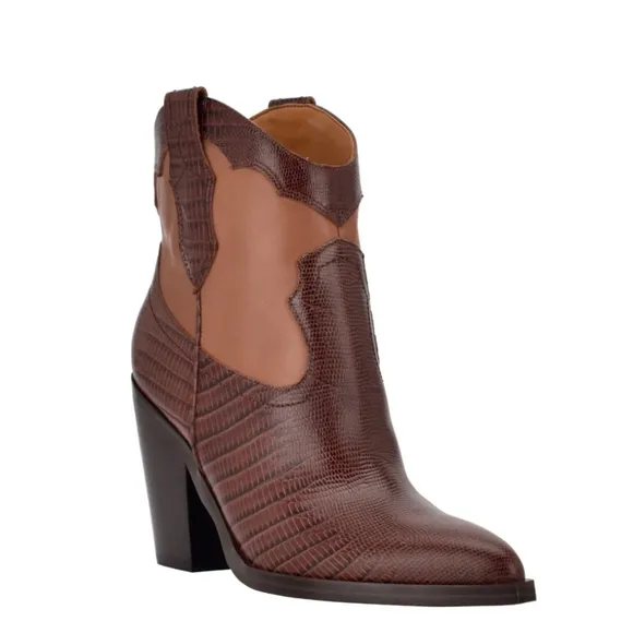 MARC FISHER Gona Western‎ Bootie Size 8.5