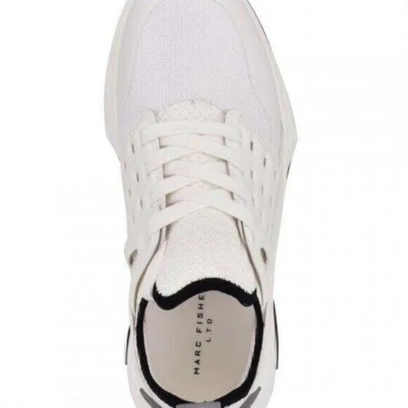 Marc Fisher Men's‎ LTD Justin Sneakers Blue Size 11.5. New White