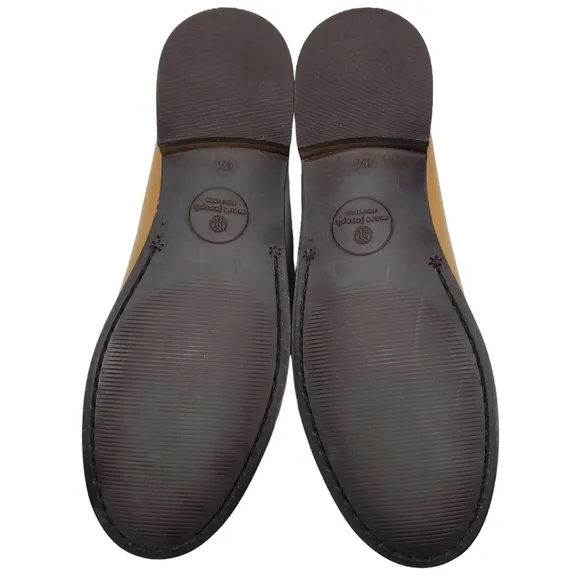Marc Joseph | NIB Madison Tan Napa Gold Star Leather Preppy Loafers Girl's 4.5