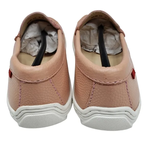 Marc Joseph | NIB Mulberry Blush Pebble Grainy Classic Leather Loafers Girl 2.5
