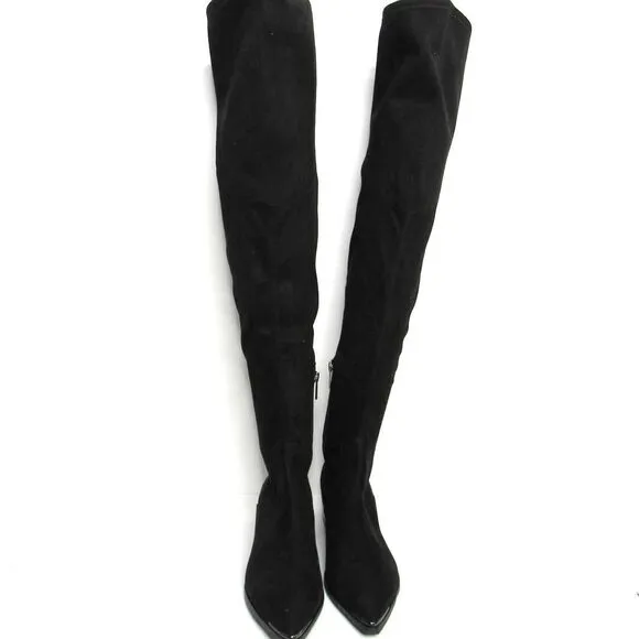 Marc Fisher Humor Over-The-Knee Boots Black
