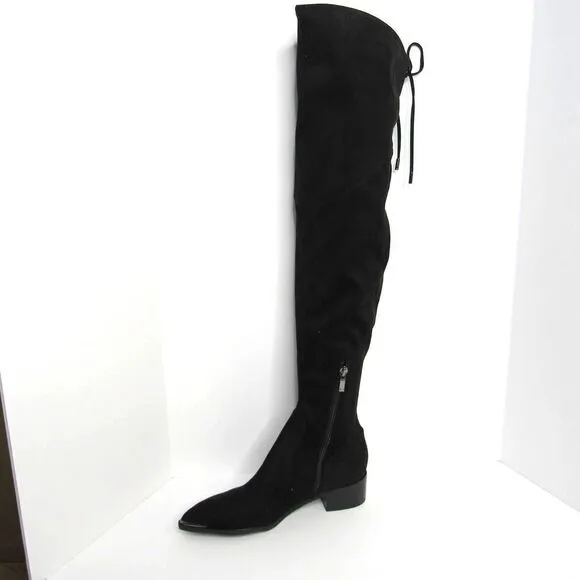 Marc Fisher Humor Over-The-Knee Boots Black