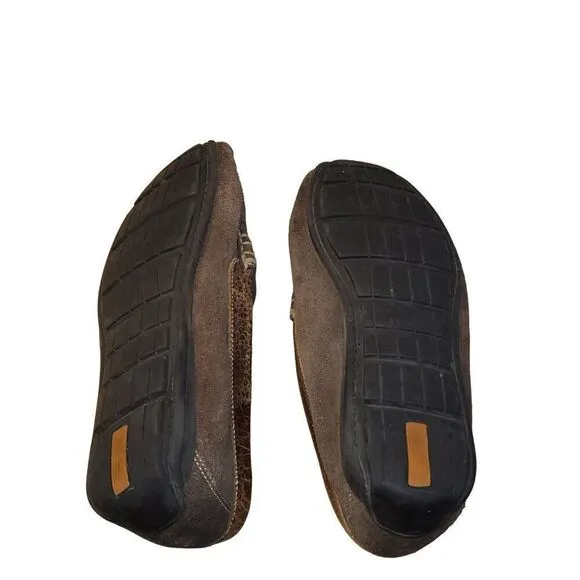 Martin Dingman Suede‎ Leather Loafers Men Sz 10 M Brown Countryaire Designer