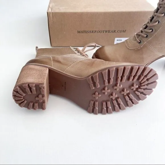 Matisse // Ankle boots // Size 10 womens // New in box // tan