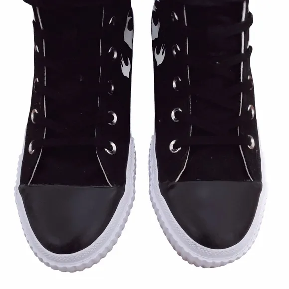 MCQ Alexander McQueen Swallow High-Top Sneakers Size 39 EU 9 US