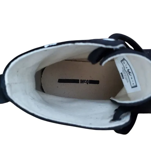 MCQ Alexander McQueen Swallow High-Top Sneakers Size 39 EU 9 US