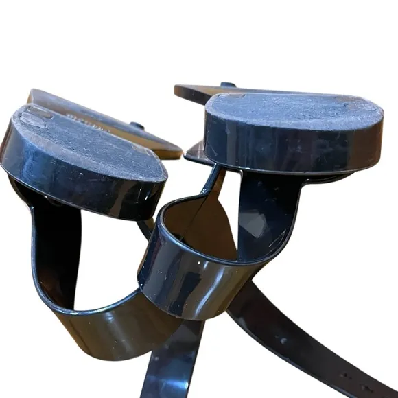 Melissa Jason Wu Black Flip Flips Sandals Rubber Jelly Charlotte Asymmetrical