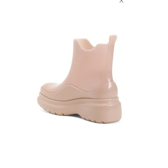 Melissa Made in Brazil Grip Ankle Boots 33593 Light Brown Women’s Size 6 NEW
